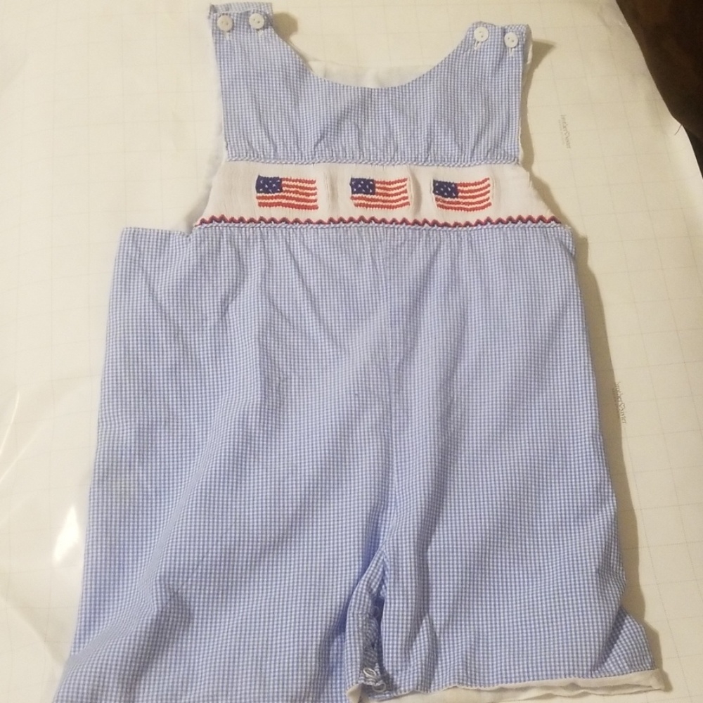 Boys' size 4 American flag jon jon
